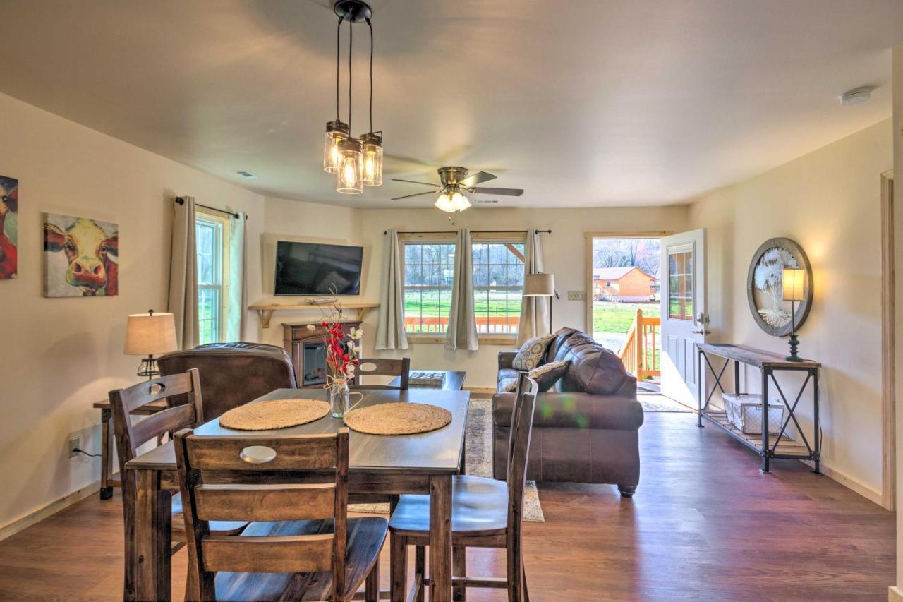 Cozy Smoky Mountain Cabin By Tuckasegee River! Bryson City Bagian luar foto